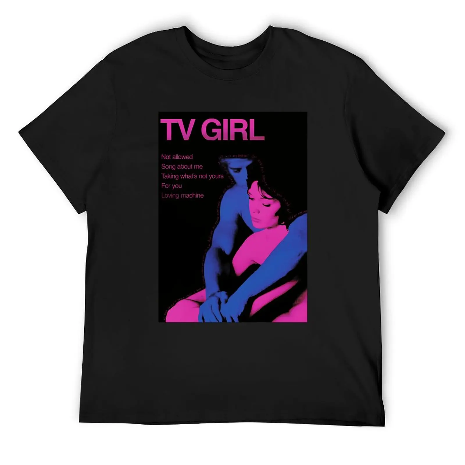 

Who Really Cares - Tv Girl T-Shirt plus sizes new edition cotton t shirt men