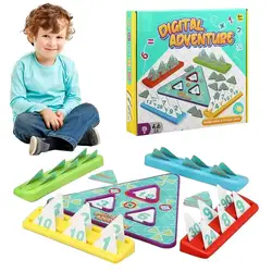 Montessori Multiplication Board Division Exercise Board Game For Preschool Thinking Logic Training Number Card Game Parent-Child