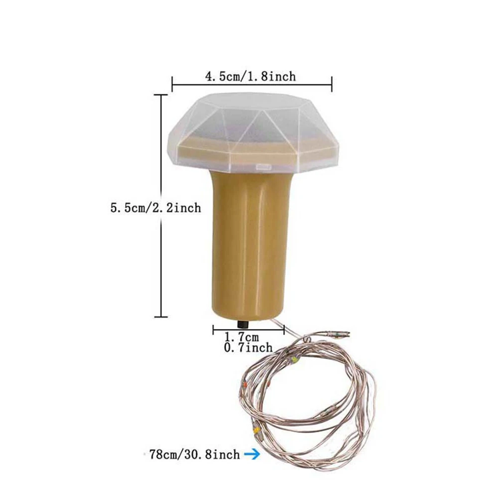 

6pcs Bottle String Lights Solar String Lamp LED Cork Decorative for Party Garden Bedroom Wedding Scene Home DIY