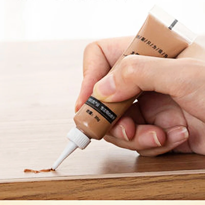 

Wood Furniture Repairing Paint Filler Cabinet Floor Wardrobe Scratches Holes Refinishing Past Cream Pen Fast Dry