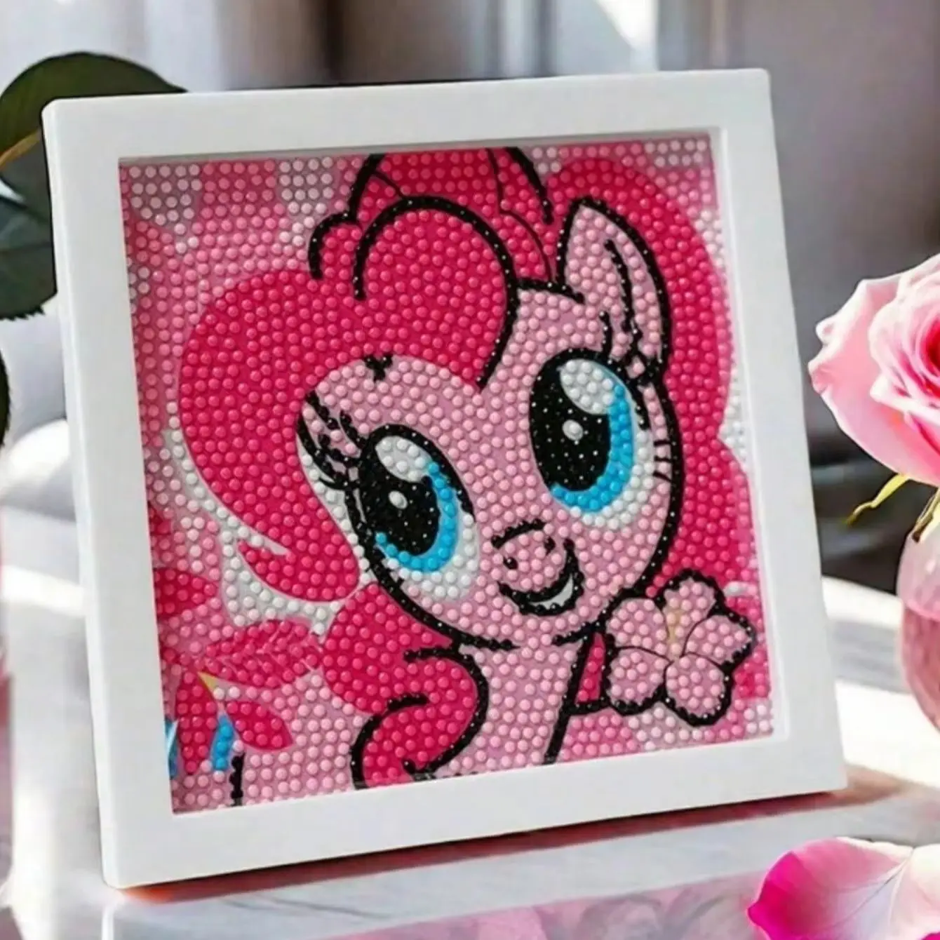Aliexpress 1 pc New Diamond Painting DIY Handmade Framed Rhinestone Embroidery Creative Toy Sticker, Suitable for Desktop Ornament - Aliexpress Deal