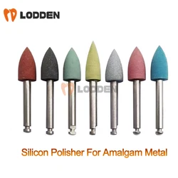50pcs Dental Silicone Polisher for Amalgam Metal for Low-Speed Handpiece RA Stone Composite Teeth Polishing Dental Diamond Burs