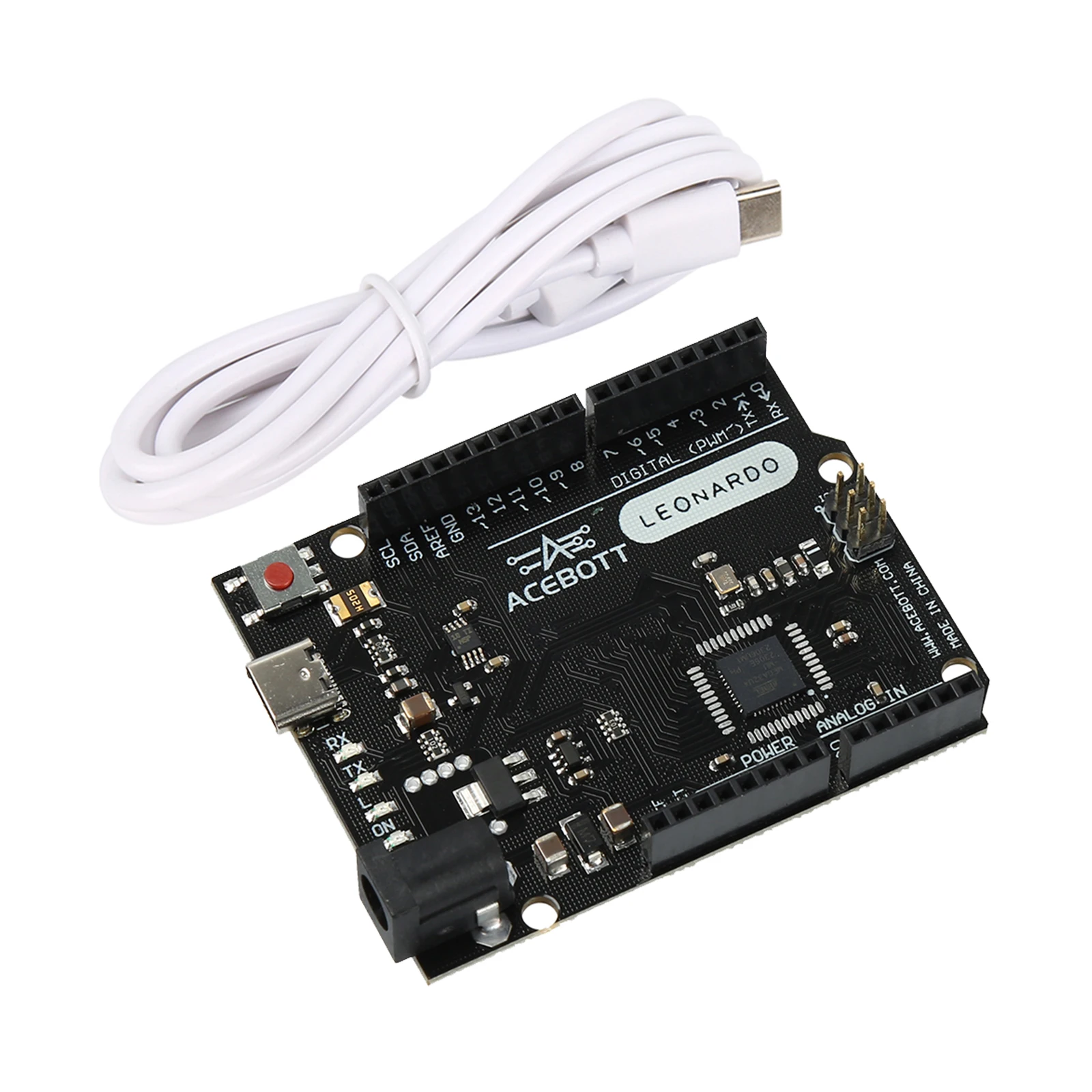

ACEBOTT Leonardo R3 Microcontroller Development Board Programming for Arduino Project