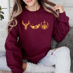 ACOTAR Velaris Sweatshirt City of Starlight Night Court Hoodie Court of Thorn and Roses Sweater SJM Cewneck Sweatshirts Merch