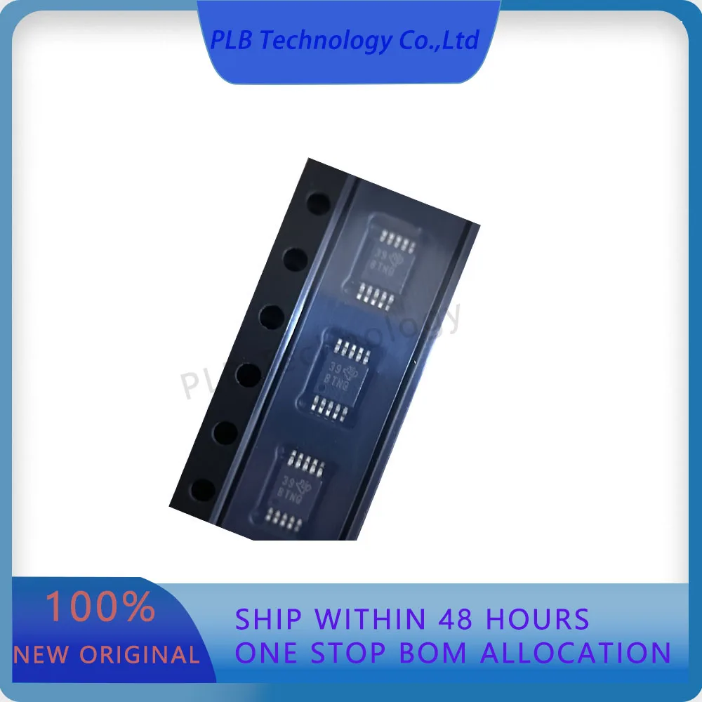 5PCS ADS1018 ADS1018IDGSR VSSOP-10 12bit 3.3kSPS 4-channel delta-sigma ADC with PGA oscillator VREF,temp sensor and SPI