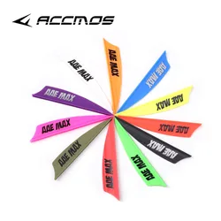 30pcs AAE MAX Arrow Feather Plastic Vanes Plumage 4.8cm Archery DIY Fletching Arrow Vanes  Accessory