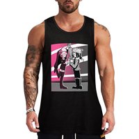 fnf mfm ruv and sarvenet art Tank Top Men's t-shirts sports suits Men's summer vest