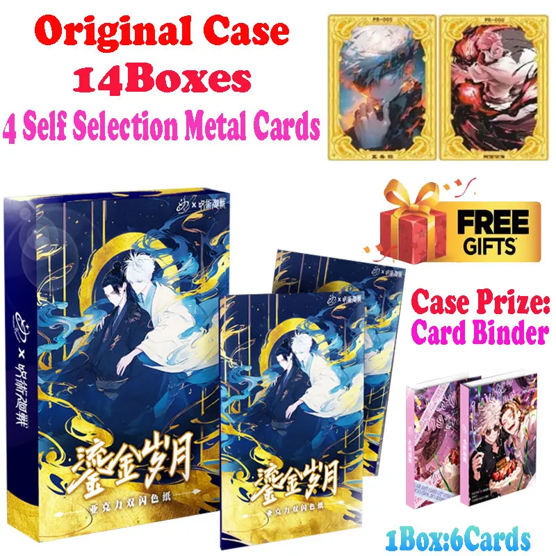 Newest Wholesale Y Agency Jujutsu Kaisen Colored Paper JJK Trading Collection Card Anime Gojo Nanami ACG TCG Hobbies Gift