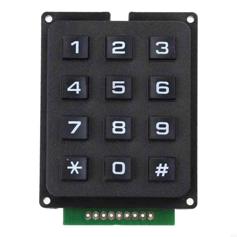 Y8AC 3x4 Matrixes Array 12 Keys Button Keypad Keyboard Module for Electronic DIY 12 Key MCU Membrane Button Keypad