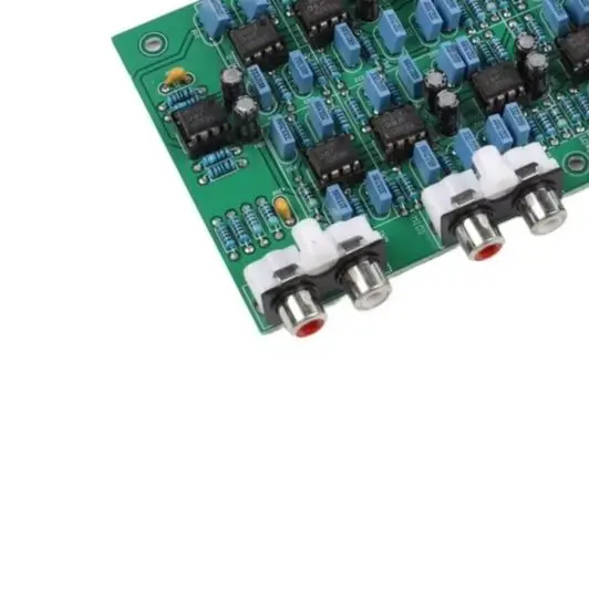 Three Way Electronic Crossover Board Adjustable For Frequency Divider 6 Channel Output For DIY Audio System NE5532 Chip