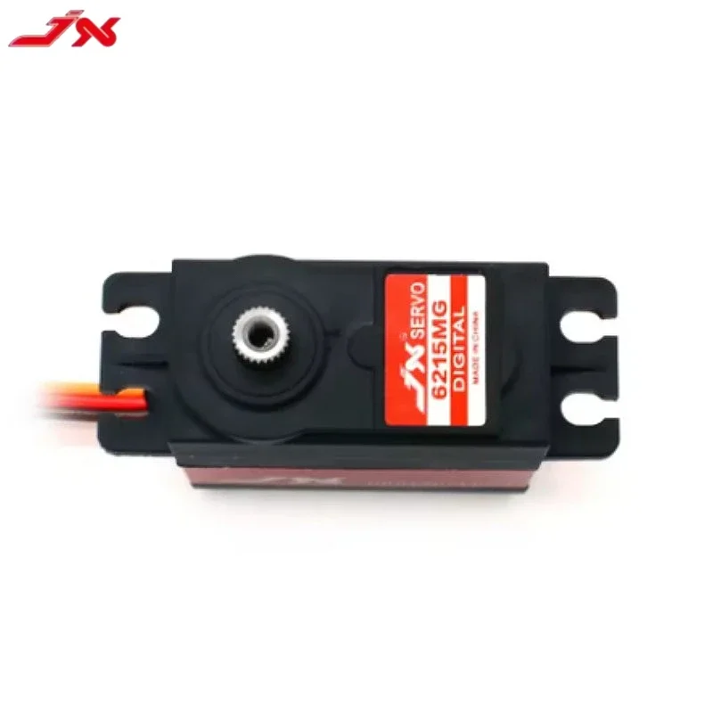JX PDI-6215MG 15.32 كجم أجهزة رقمية - 4.8-6 فولت 0.16 ثانية/60 °   2BB ميتال جير 62 جرام لطائرة روبوت قارب سيارة RC 1/8 1/10