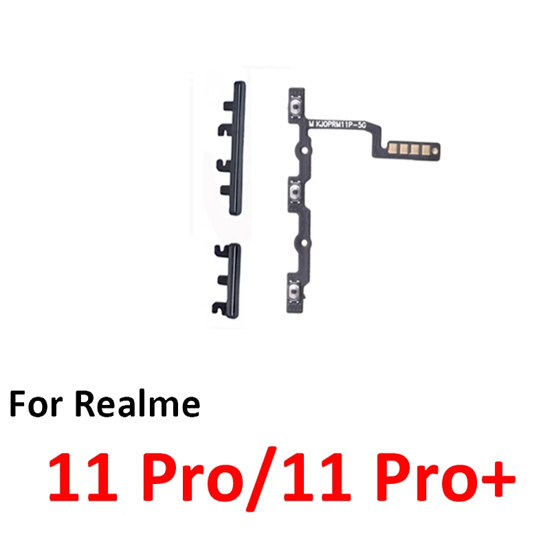 For Realme 11 Pro Plus Phone New Housing Power Volume Button On Off Switch Key Internal Flex Cable Parts For Realme 11 Pro+ image 4
