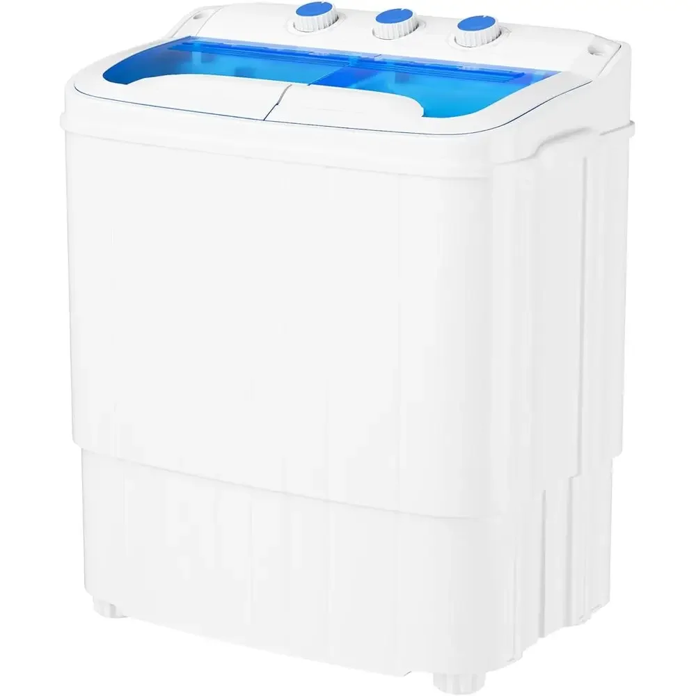 Compact 18-lb Capacity Washer Dryer Combo Machine for Home and Apartment Use