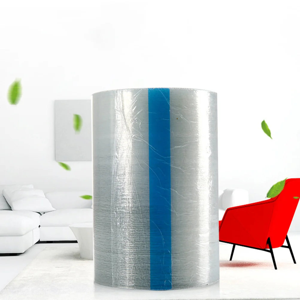 

1 Roll 109 Yards 15Cm Wide Transparent Pe Disposable Film For Automatic Shoe Cover Dispenser Floor Cleanliness Protection