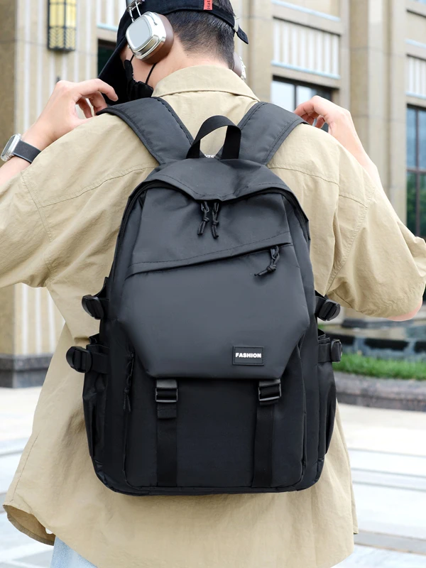 

Повседневная дорожная сумка Bapa большой вместимости с двумя лямками для мужчин и женщин, студентов и офисных работников, из полиэстера.