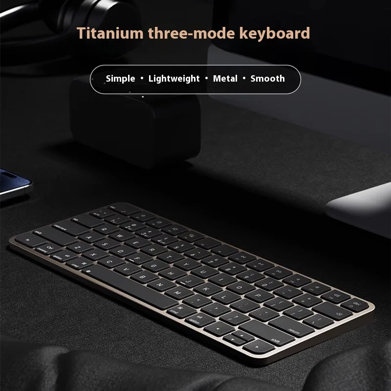 

Wireless Bluetooth Keyboard And Mouse Set Apple Ipad Tablet Notebook Silent Office Dedicated Small Size Charging Keyboard