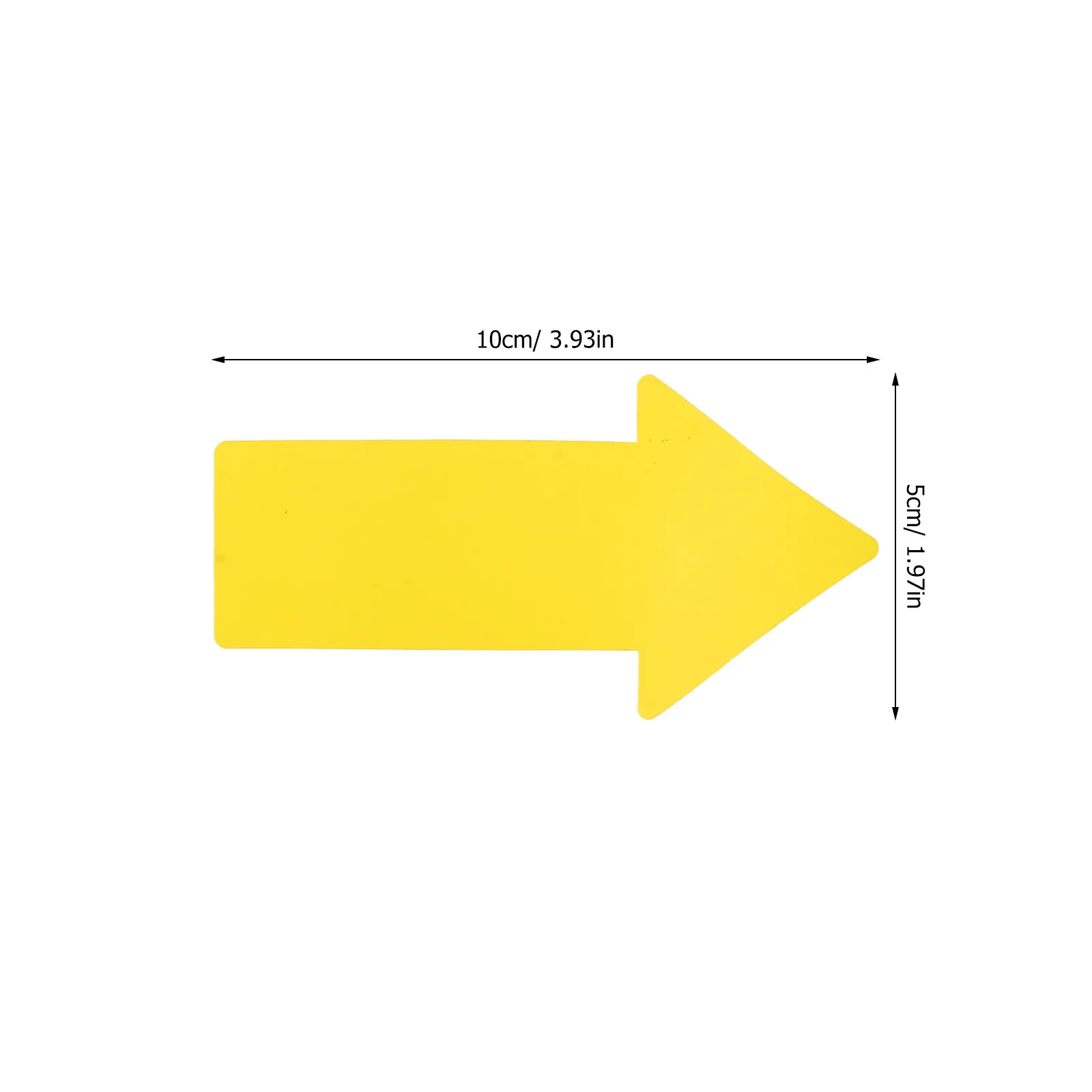 2 Rolls Industrial Pipe Labels with Arrows Yellow Self Adhesive Indicator Stickers for Water Gas Plumbing view 6