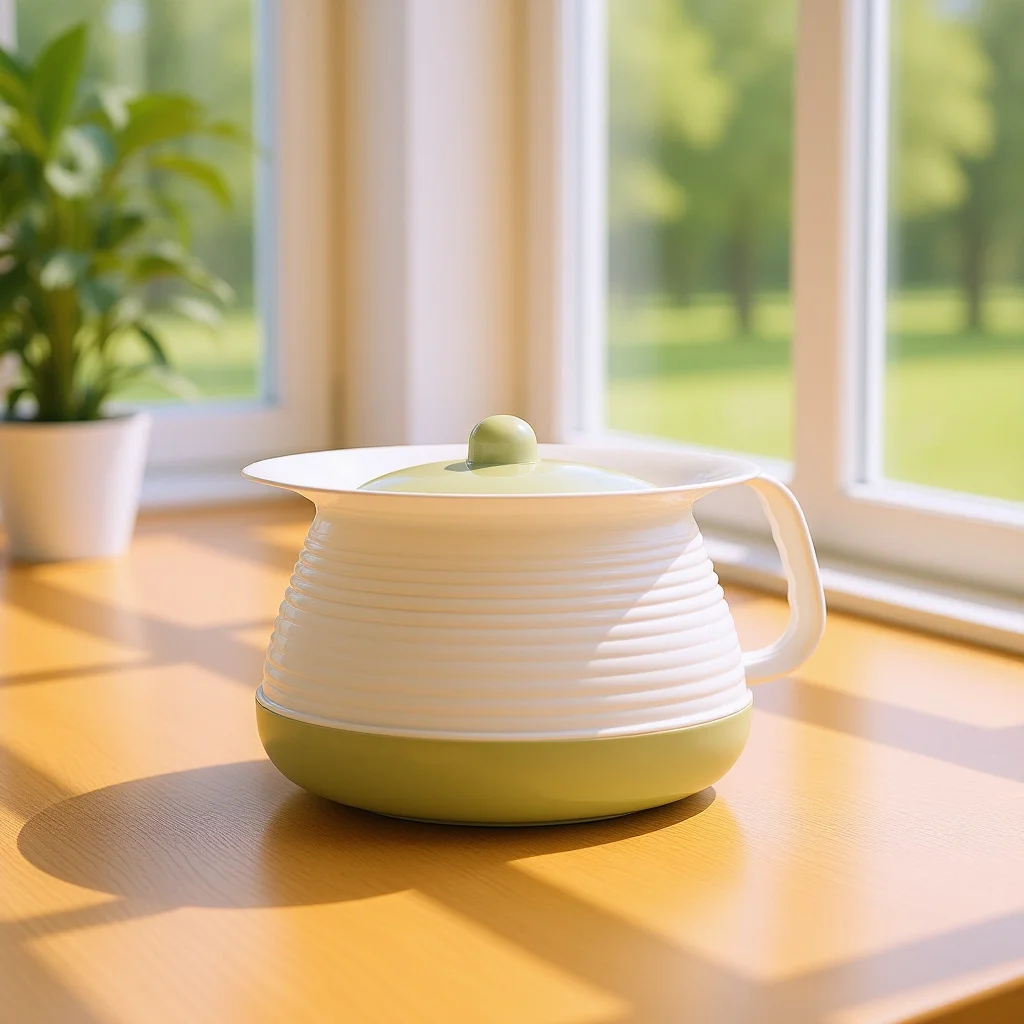 

Thickened Urine Pot Portable Plastic Urinal For Adult Kids Household Bed Pan Non-Slip Base Durable Spittoon Lid Hygienic Chamber