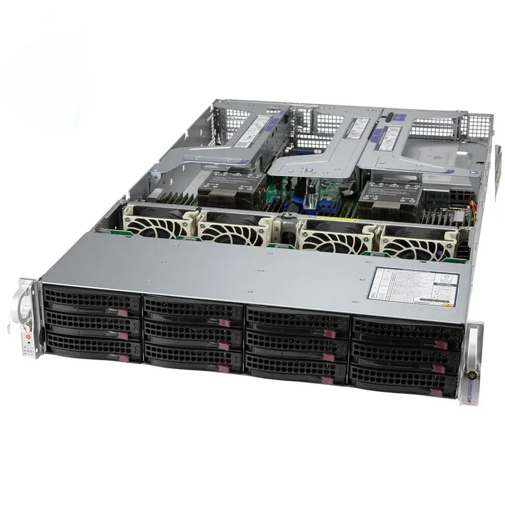 Original Supermicro Server SYS-621H-TN12R AS -2025HS-TNR AS -2125HS-TNR SYS-620P-TRT SYS-620U-TNR Rack Supermicro Server