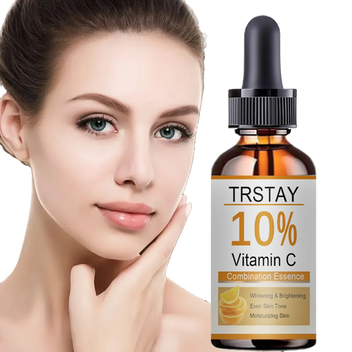 5ML/15ML/30ML/50ML Vitamin C Serum for Face Whitening Facial Serum Hyaluronic Acid Dark Spot Remover Korean Skin Care Products S