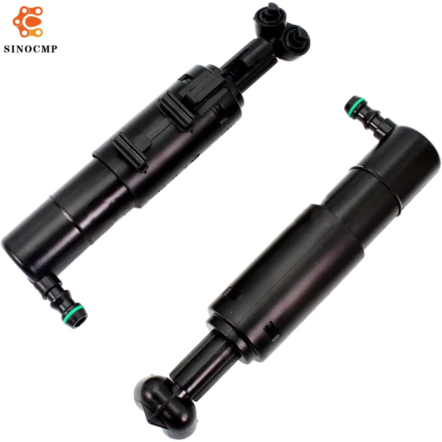 

4Pcs Headlight Washer Nozzle Cylinder Lift+Cap A2048602747 A2048602847 A2048804224 A2048804324 For Mercedes Benz C-Class W204