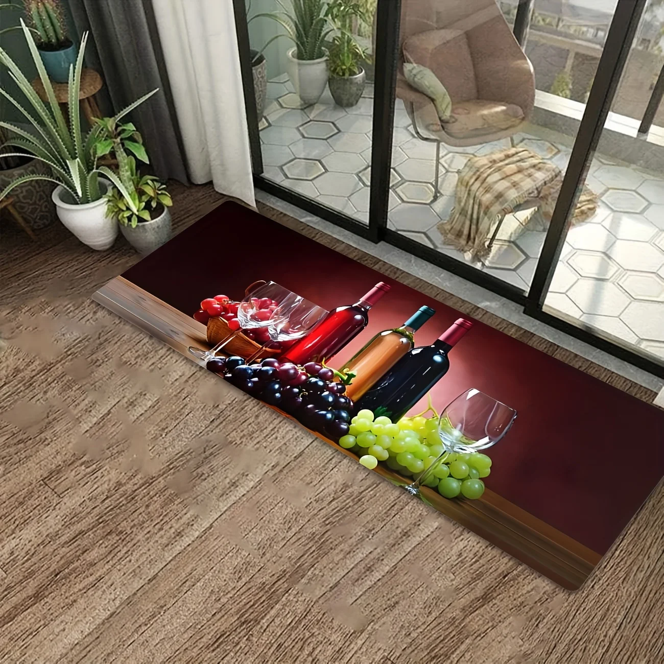 Wine Grape Print Long Runner R - đánh giá và giá Commercial Printing Supplies Usa