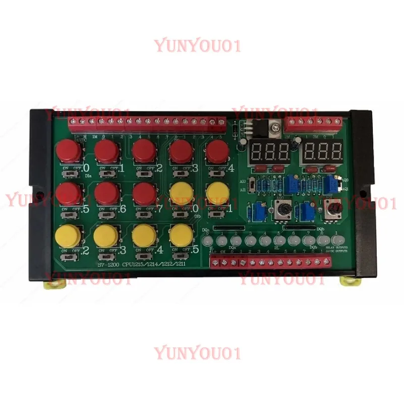 

S7-1200 PLC/CPU 1211C 1212C 1214C 1215C Debugging Simulation Board