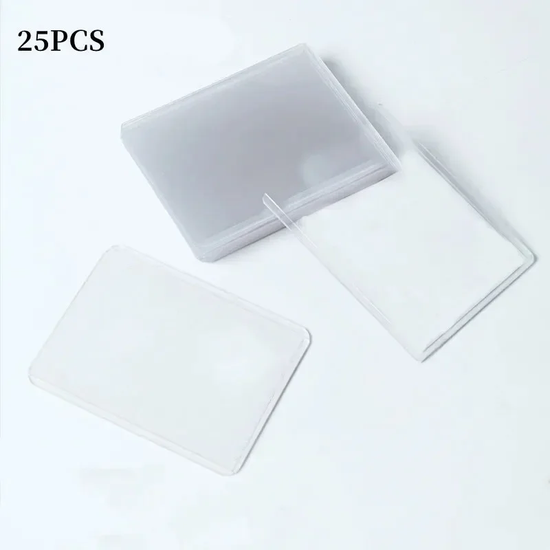 Top Loaded Clear Protective Trading Card Holder New 35PT Premium Hard Plastic Card Holder Case for Baseball Cards, Sports Cards