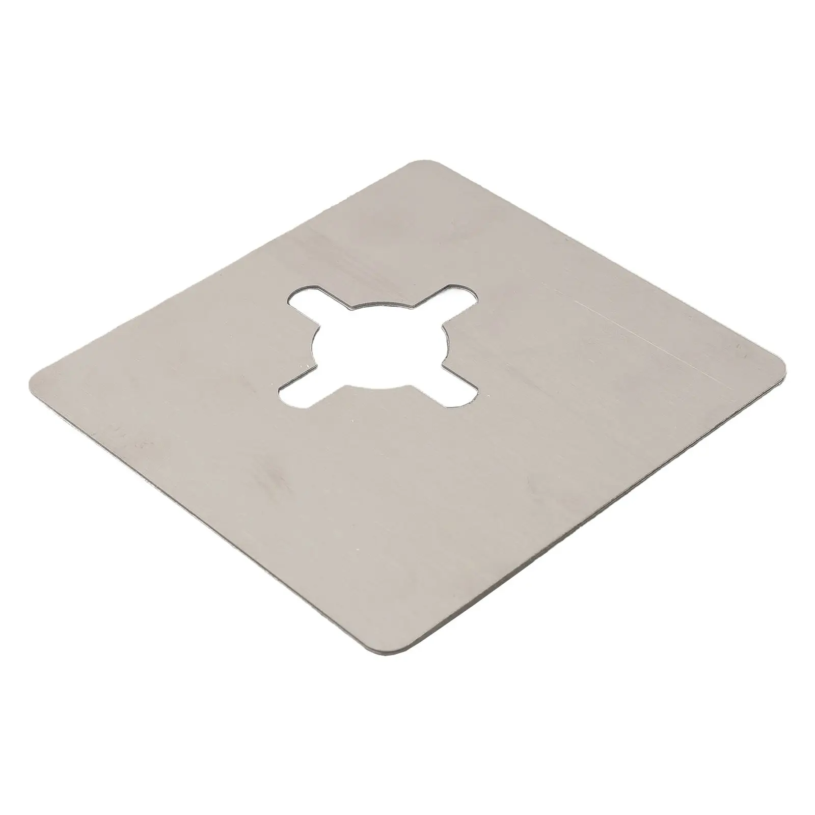 2 قطعة لوحة إصلاح الفولاذ المقاوم للصدأ قفل الكرة لوحة إصلاح ثابتة قفل غرفة النوم قفل باب الغرفة لكمة خالية قفل الباب لوحة إصلاح