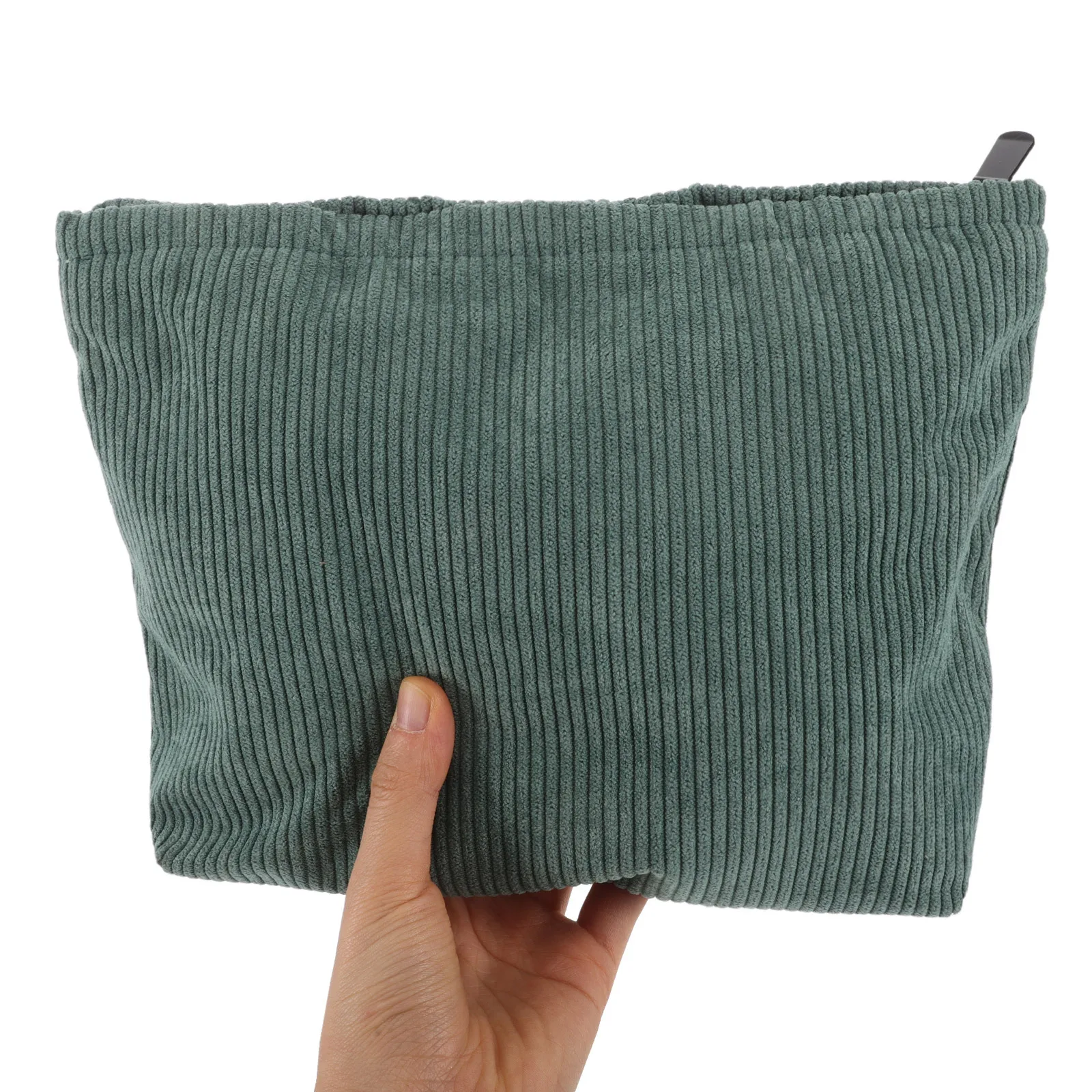 Corduroy Makeup Bag Small Pouch Women Travel Toiletry Organizer Lipstick Holder Coin Purse Cute Zipper Case