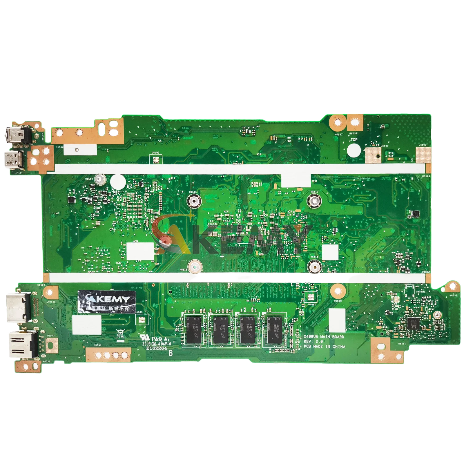 X409UB Laptop Placa-mãe Para ASUS VivoBook X409U A409U A509U F409U F509U X409UB X409UJ Notebook Mainboard Com I3 I5 I7 CPU stk