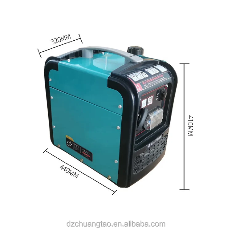 For 24V DC Gasoline Generator Remote Control Start Gasoline Portable Gasoline Generator