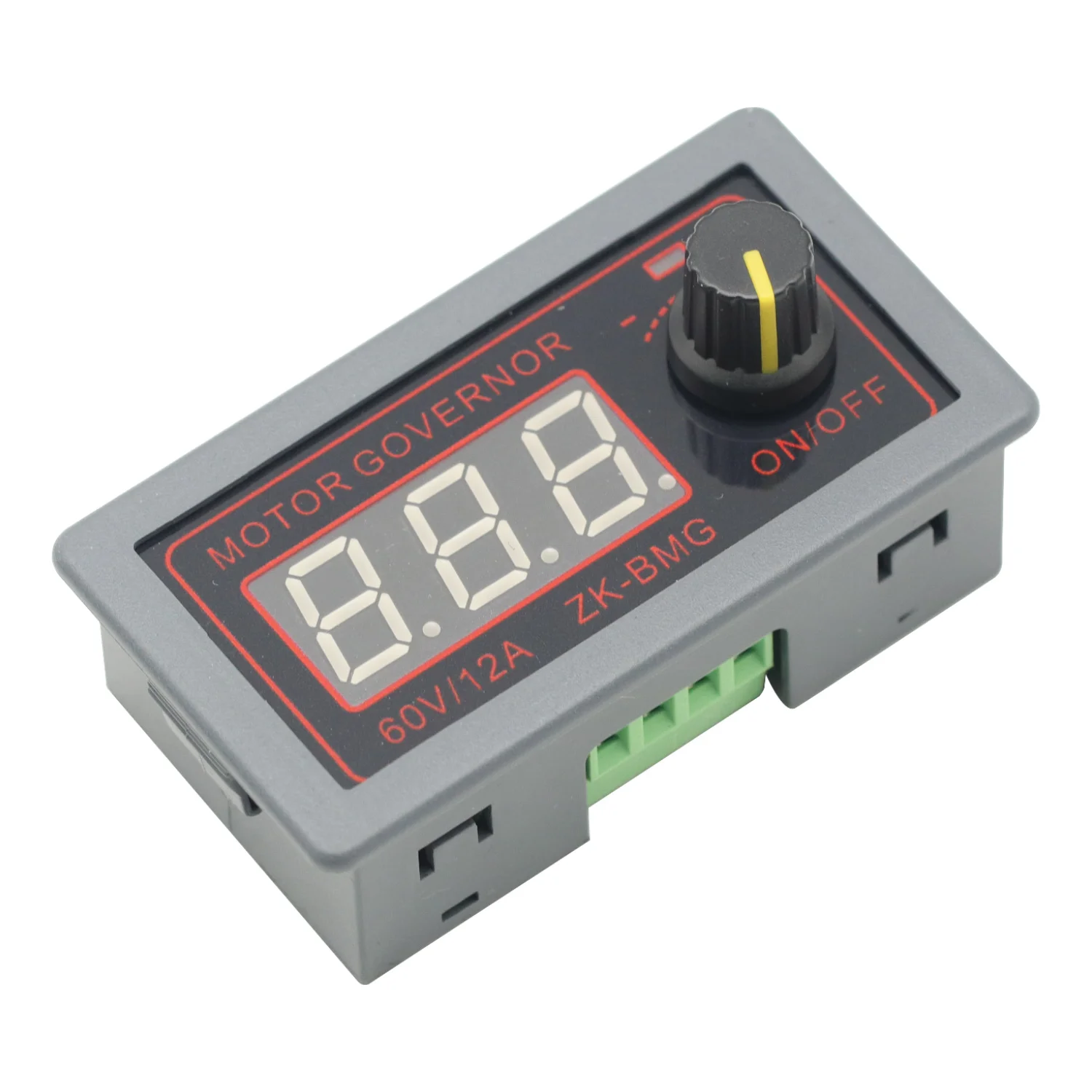 DC 9-60V 12v 24v 36V 48V 12A DC Motor Controller PWM Adjustable Speed Digital display encoder duty ratio frequency Module Board