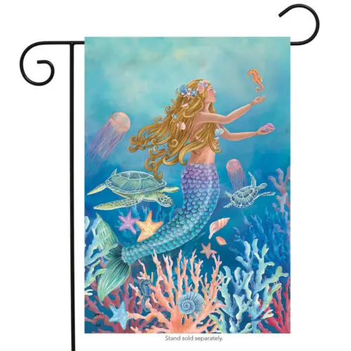 Briarwood Lane Mermaid Summer Garden Flag