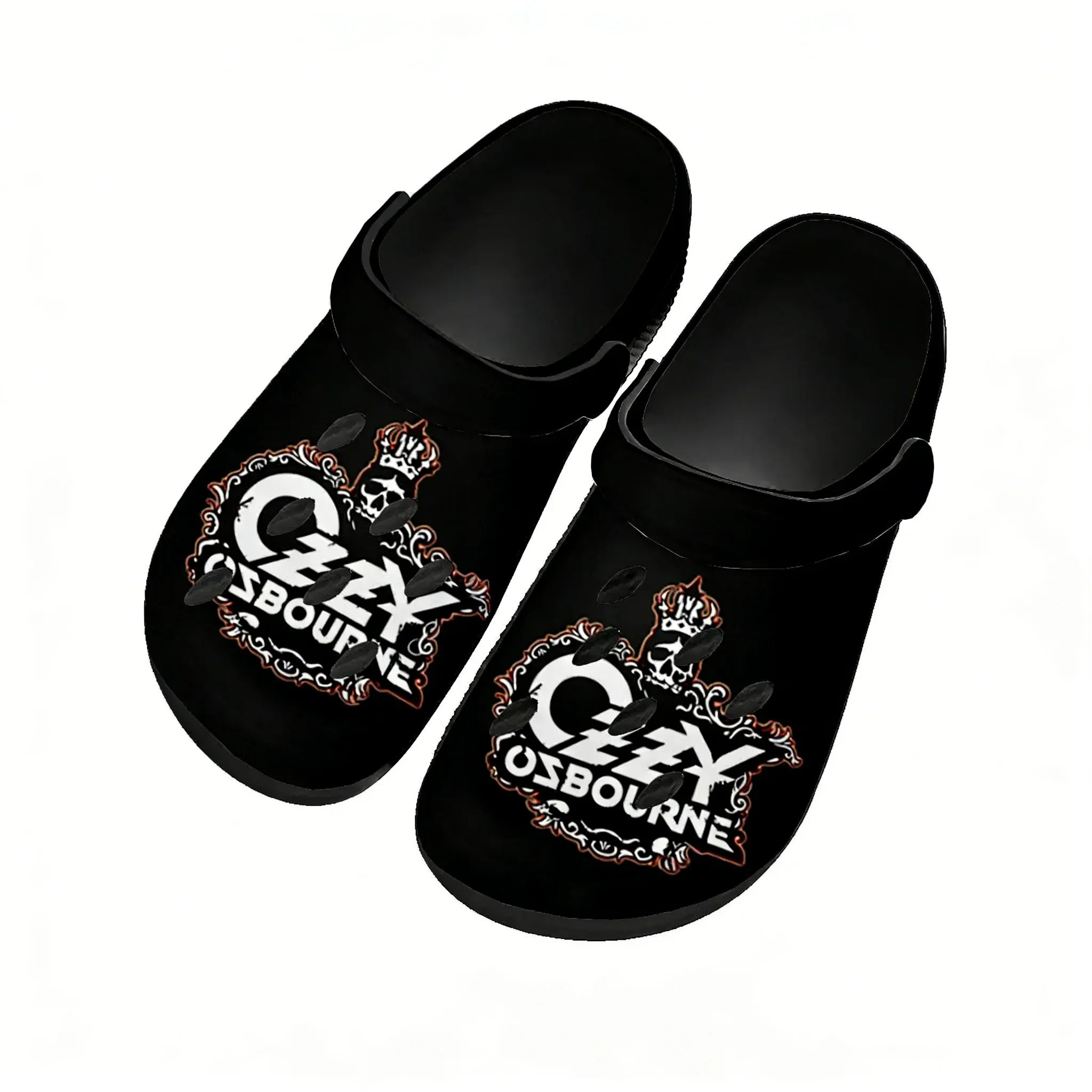 

Ozzy Osbourne Water Shoes Mens Womens Comfortable Fashion Home Garden Clogs Customizd Sandals Beach Breathable Hole Slippers