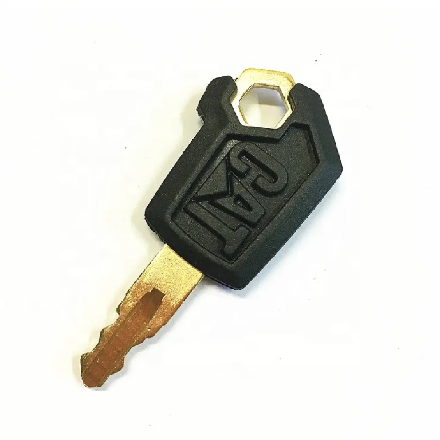 Excavator oem heavy construction equipment master key set 5P8500 Ignition switch key for CAT