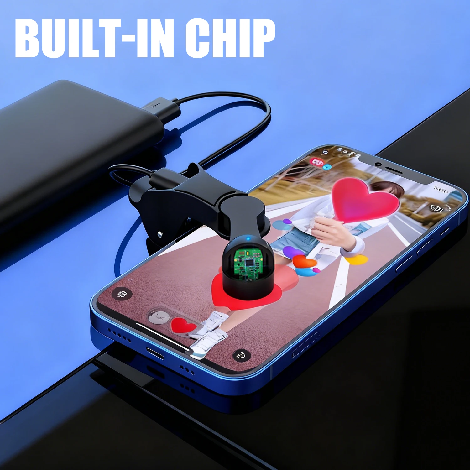 جهاز النقر التلقائي على شاشة جهاز النقر السريع لهاتف IPhone IPad Apps جهاز النقر التلقائي على الشاشة لألعاب المباشرة ومهمات مكافآت التسوق