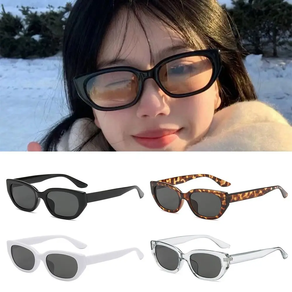 Fashion Small Frame Cat Eye Sunglasses UV400 Protection Trendy Sun Glasses Retro Shades for Women