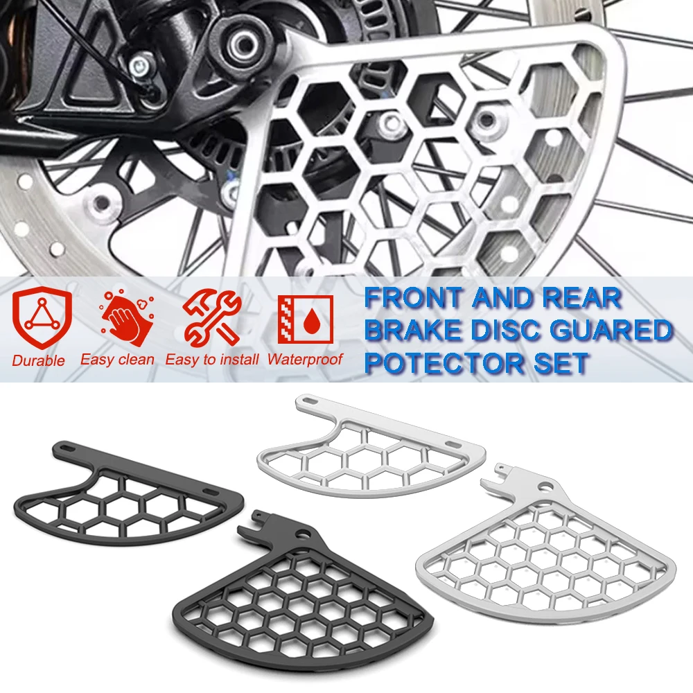 2025 2026 MT 450 MT450 Motorcycle Front and Rear Brake Disc Guared Potector Protection Set For CFMOTO CF MOTO 450MT 450 MT 2024