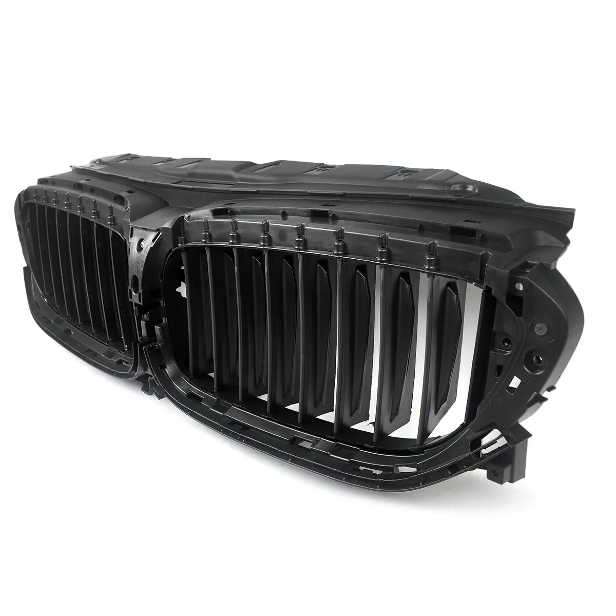 استبدال لسيارات BMW 5 Series G30 شبكة الشواية السوداء G31 520i 530d 540i 2017 2018 2019 2020 المصد الأمامي مركز المبرد شواية شواية