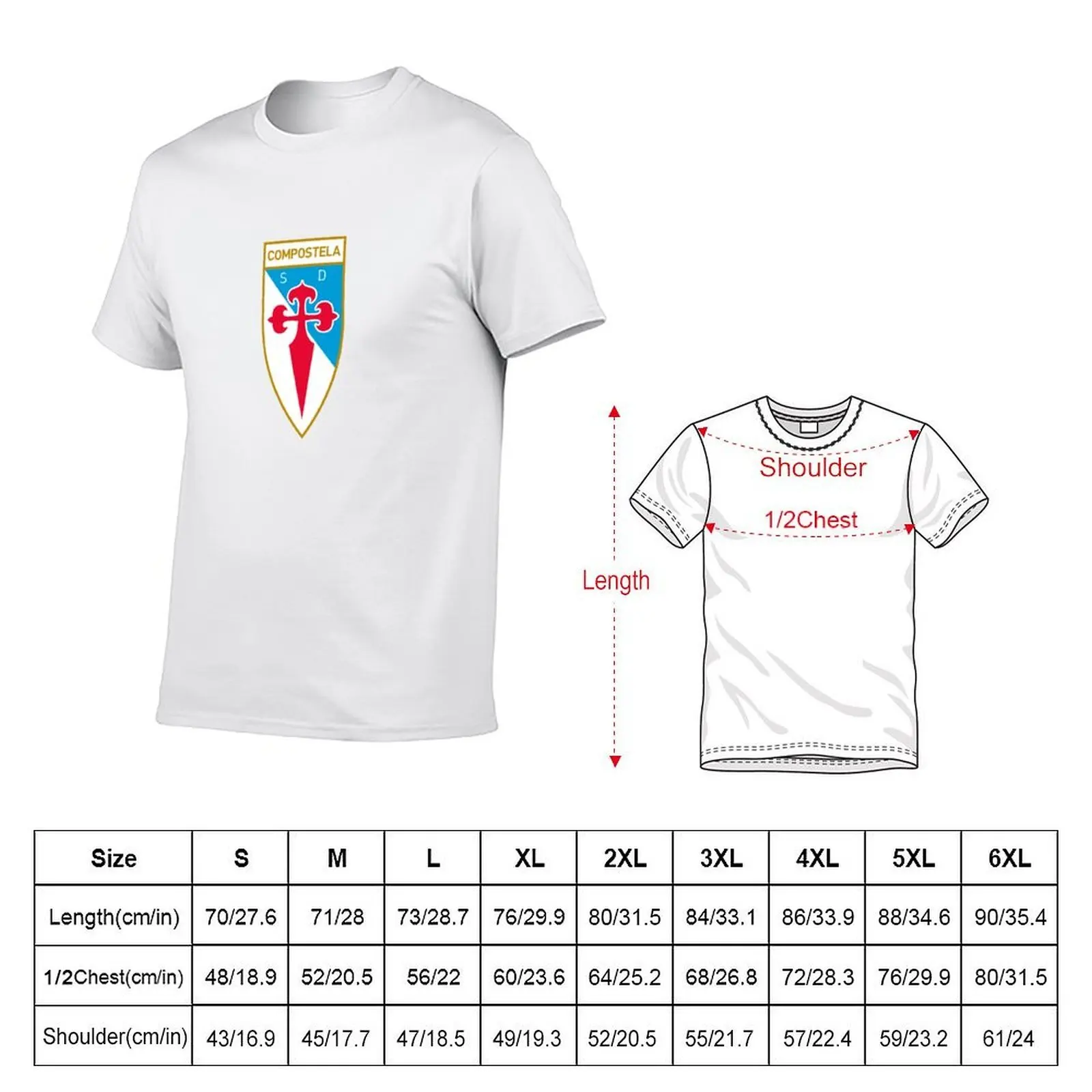 SD Compostela T-Shirt t shirt man luxury g man t shirts for men T-Shirt