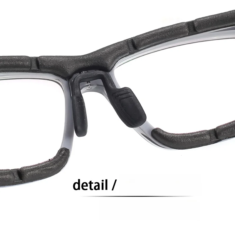 F·DRACON Ultra-light Sports Glasses Frame Professional Football Basketball Men\'s Glasses Frame Optical Prescription Goggles 001