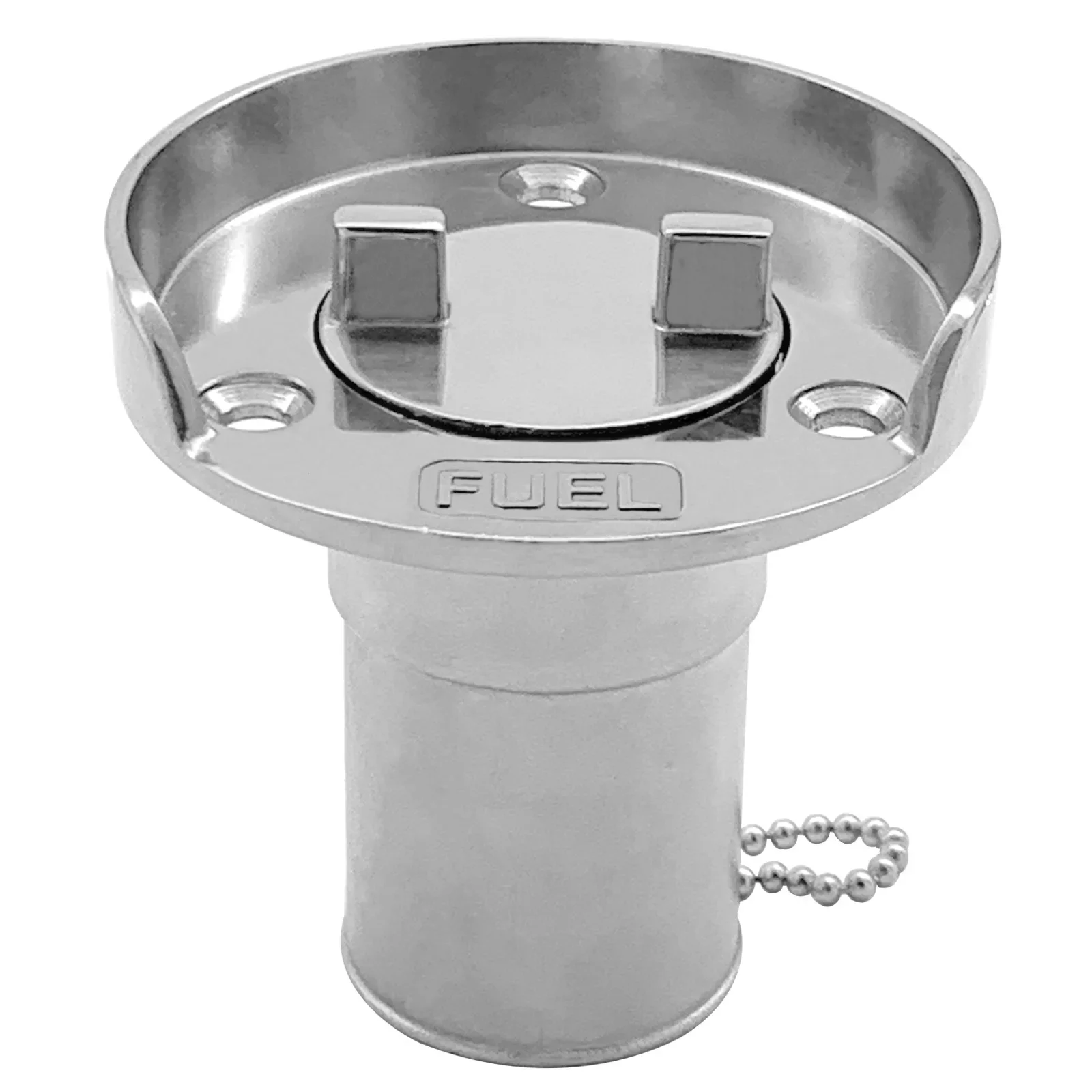 38 Fuel Port with Protective Ring, Stainless Steel Water Inlet, Cabin Water Inlet, Marine Hardware, Yacht and RV Accessories