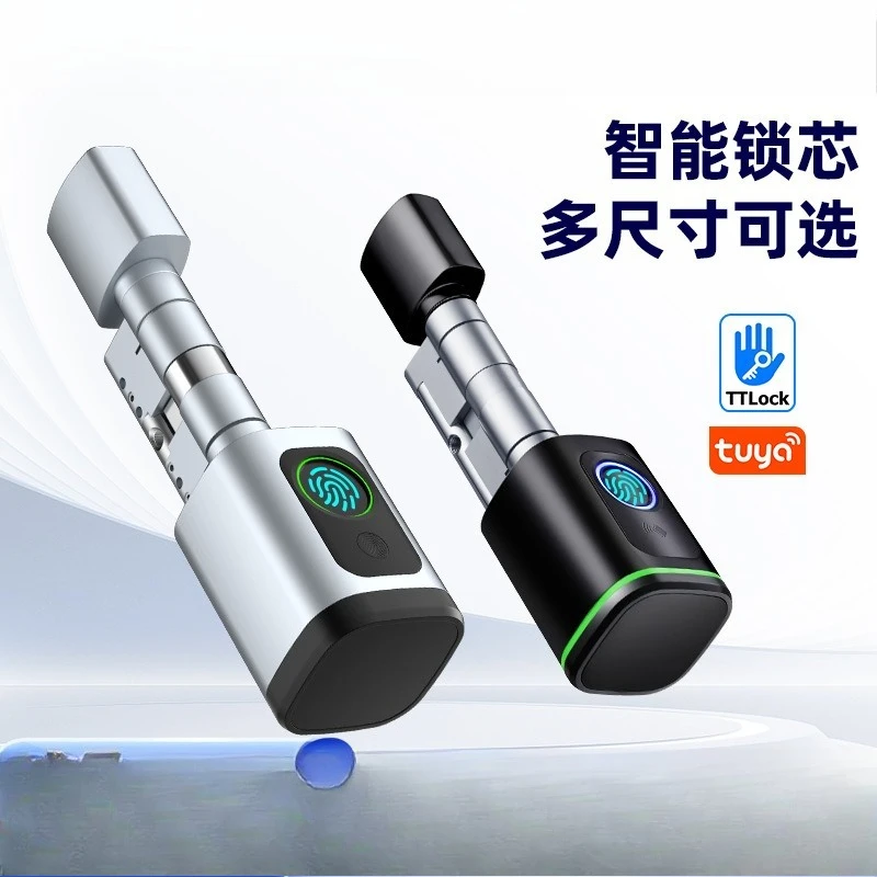 Intelligent adjustable door lock, multiple door opening methods, fingerprint lock