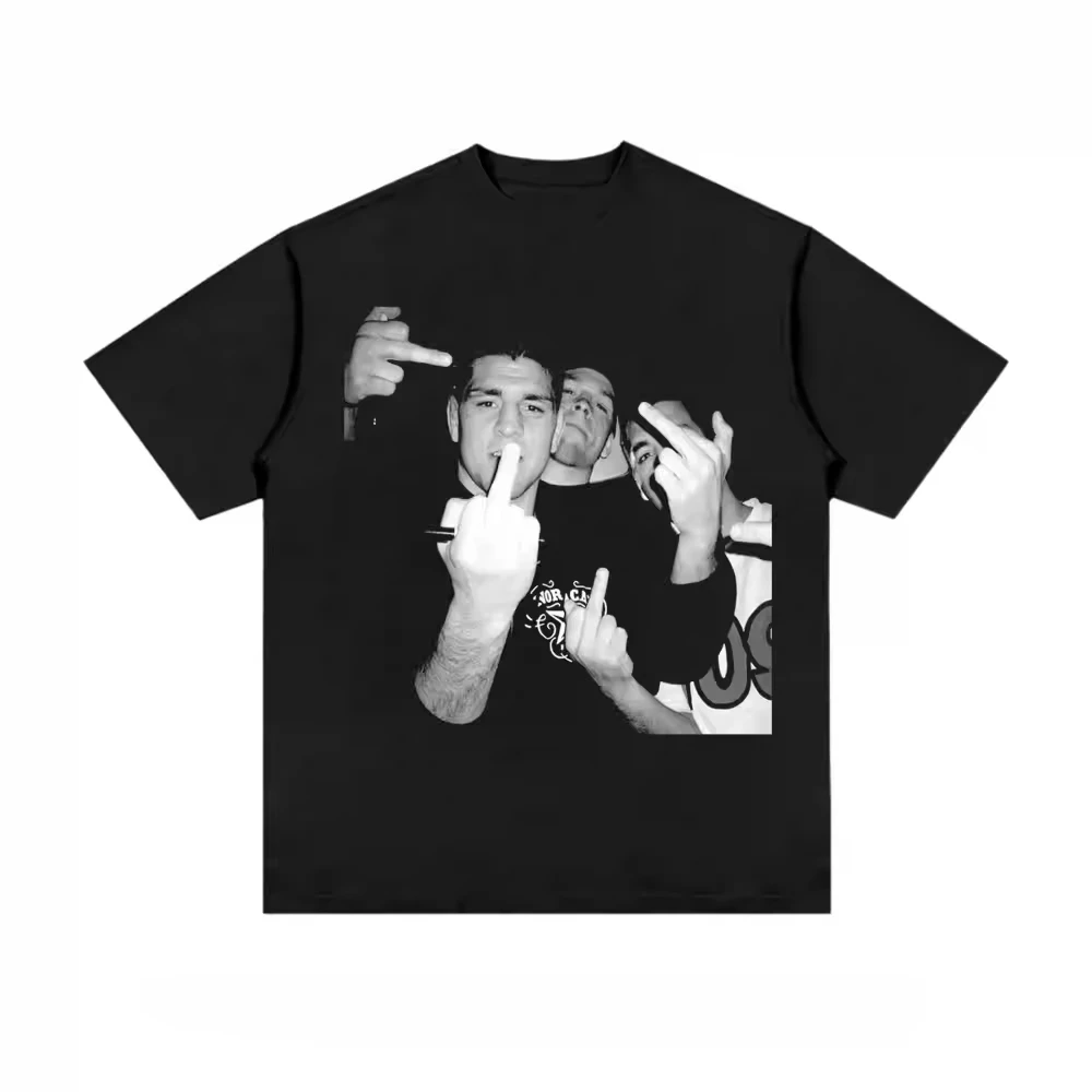 

Новая классическая футболка унисекс с графическим принтом звезд, хлопок, модный бренд Y2K, летняя, с коротким рукавом, 2026