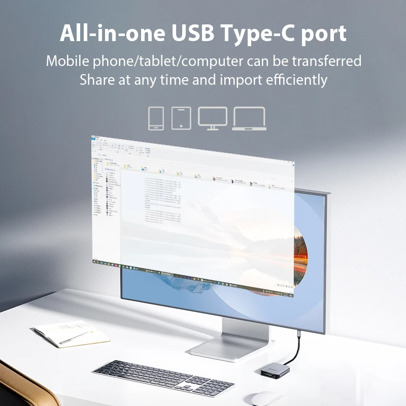 Lexar USB 3.2 Type-C CF قارئ بطاقات RW510 CFexpress Type-B قارئ بطاقات الذاكرة 10Gbps نقل قارئ معدني