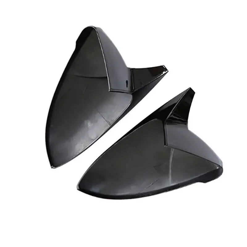 For VW GOLF 7 MK7 MK7.5 R GTI 2014-2019 Car Rearview Side Mirror Cover Horn Wing Cap Exterior Door Rear View Case Trim Sticker