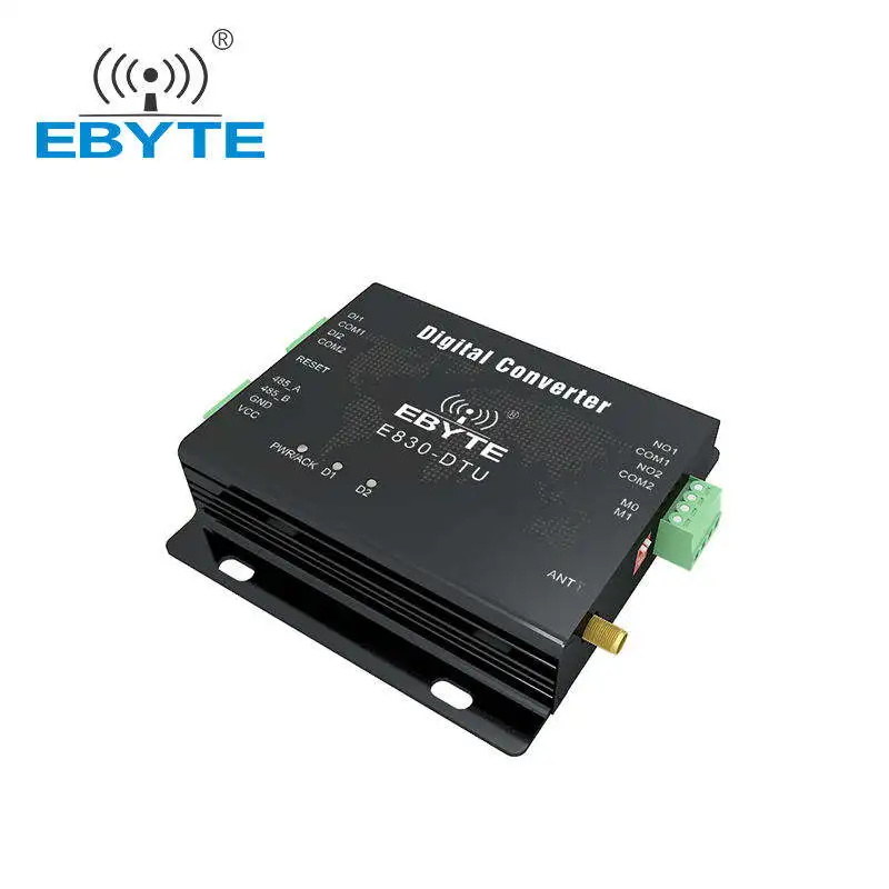 Ebyte ODM E830-DTU(2R2-433L) long distance  2 way RS485 switch Modbus RTU rs485 ethernet switch ebyte e830