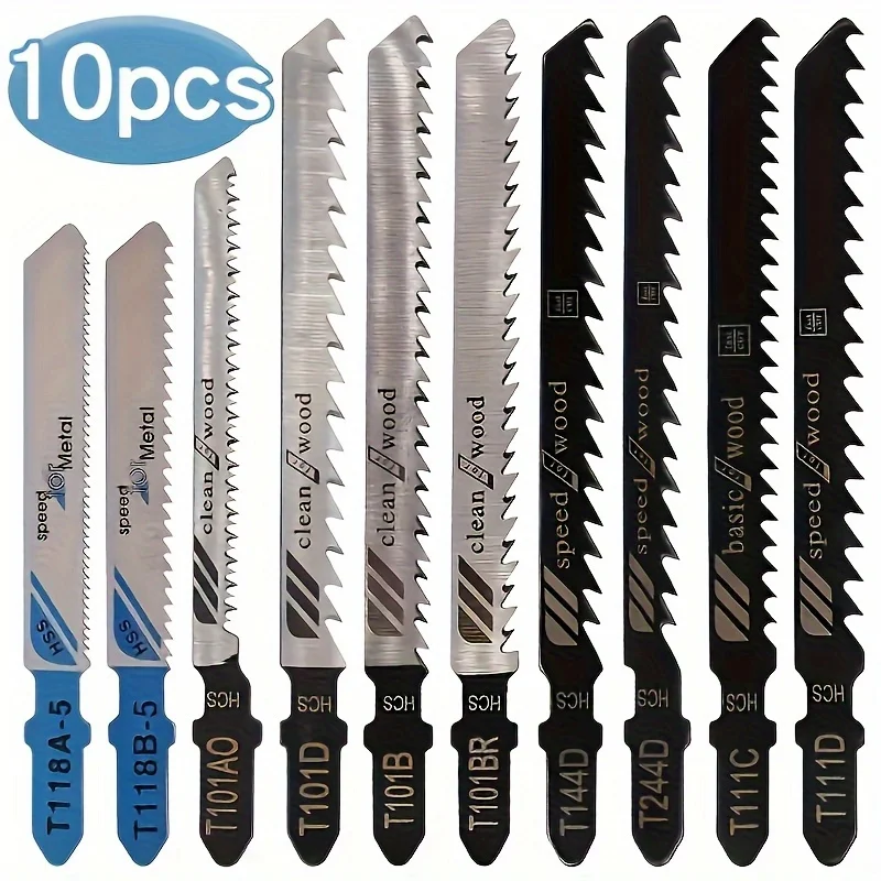 

10PCS Electric Saw Blades for Woodworking Metal Plastic Machines with Fine and Coarse Teeth to Prevent Edge Collapse Explosion