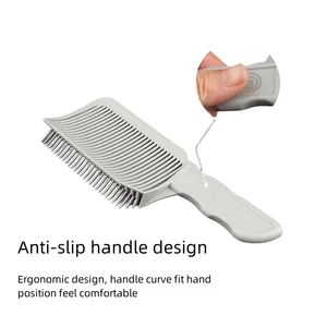 1 pcs of men combing comb mixture comb to disappear comb for men style flat bow comb supplies utility man positioning comb 12 Main Sales Key Plainworkers - №1